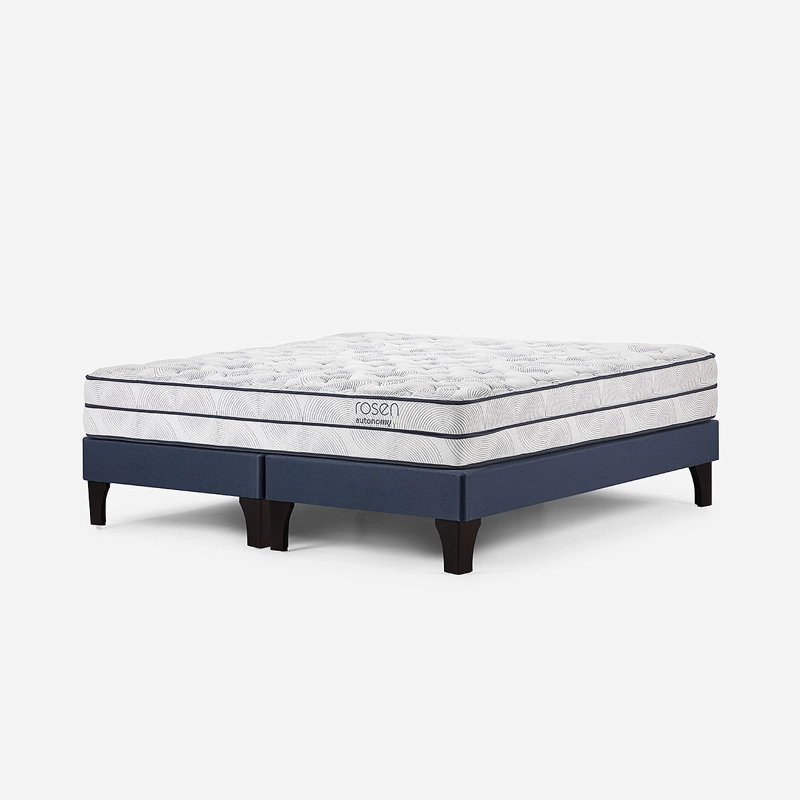 CAMA AUTONOMY SKY 2 PLAZAS MADERA + RESPALDO MAURA - 2