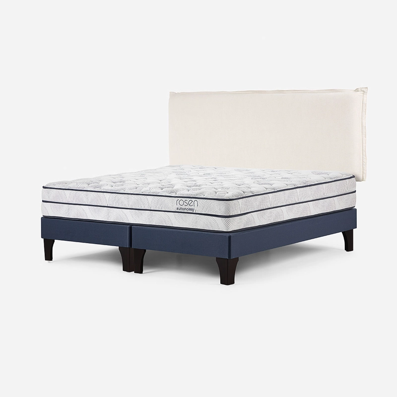CAMA AUTONOMY SKY 2 PLAZAS MADERA + RESPALDO MAURA - 6