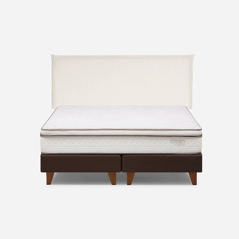 CAMA CLASSIQUE+ 2 PLAZAS + RESPALDO MAURA - 1