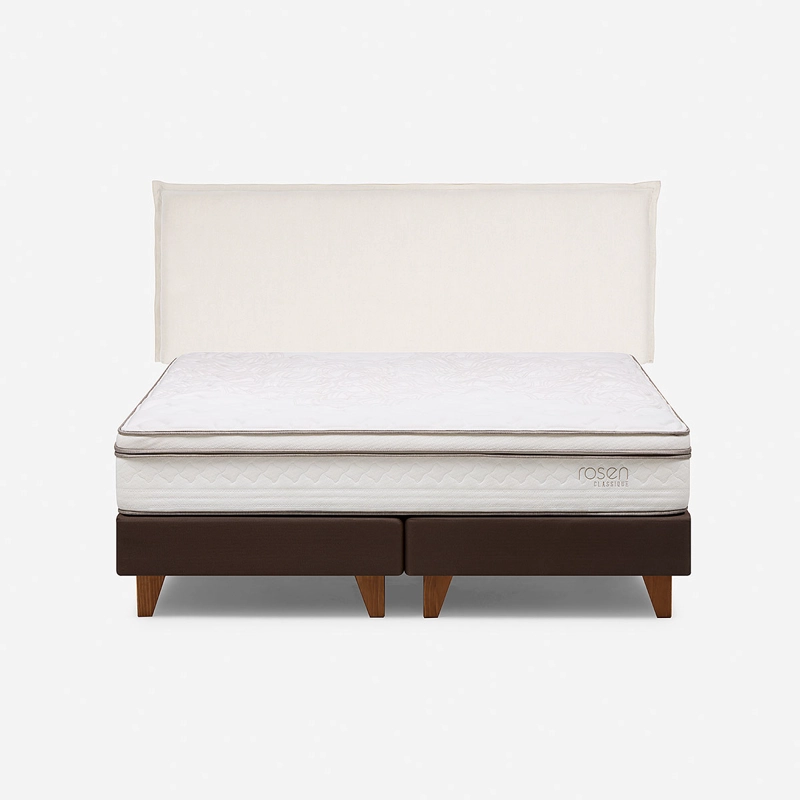 BOX SPRING CLASSIQUE+ KING + RESPALDO MAURA - 1