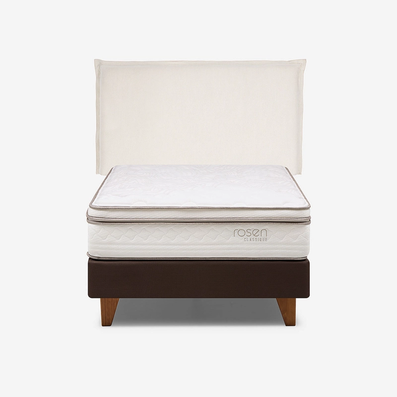 CAMA CLASSIQUE+ 1 PLAZA + RESPALDO MAURA - 1