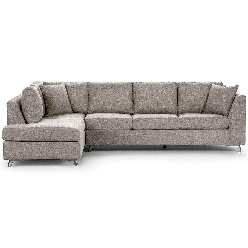 SOFA SECCIONAL ROSEN CARTER IZQUIERDO TELA CENIZA - 2
