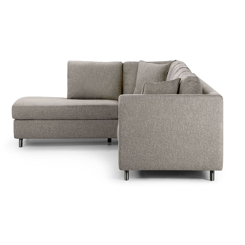 SOFA SECCIONAL ROSEN CARTER IZQUIERDO TELA CENIZA - 3