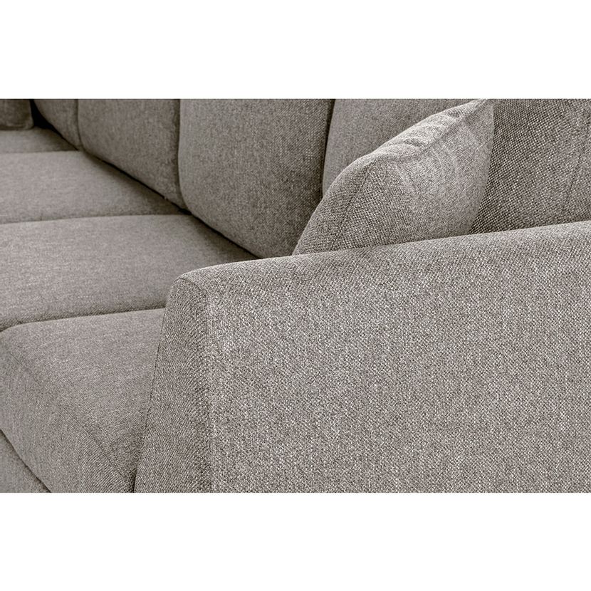 SOFA SECCIONAL ROSEN CARTER IZQUIERDO TELA CENIZA - 6