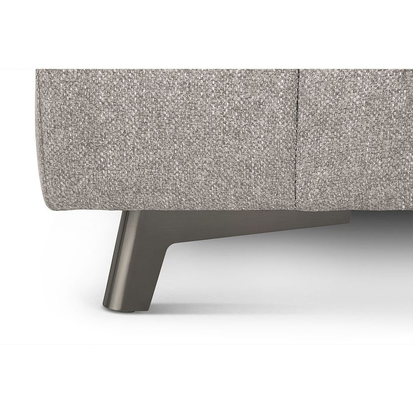 SOFA SECCIONAL ROSEN CARTER IZQUIERDO TELA CENIZA - 8