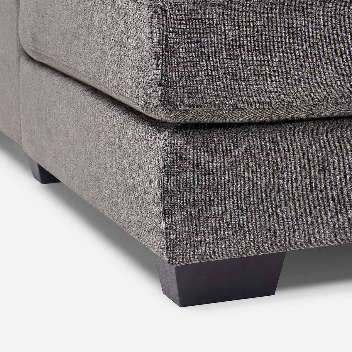 SOFA SECCIONAL SULLIVAN IZQUIERDO TELA GRIS - 6