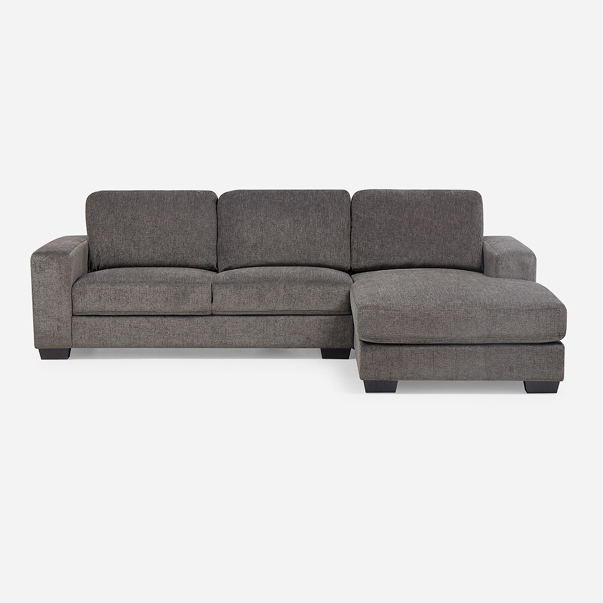 SOFA SECCIONAL SULLIVAN DERECHO TELA GRIS - 3
