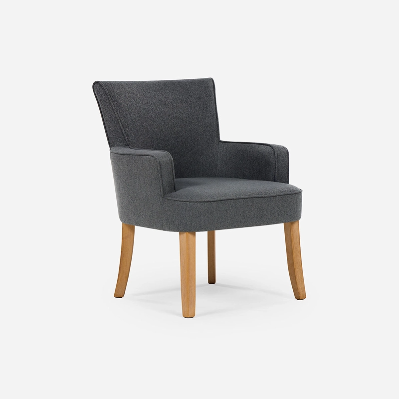 SET 2 POLTRONAS EMILY II TELA TAUPE - 2