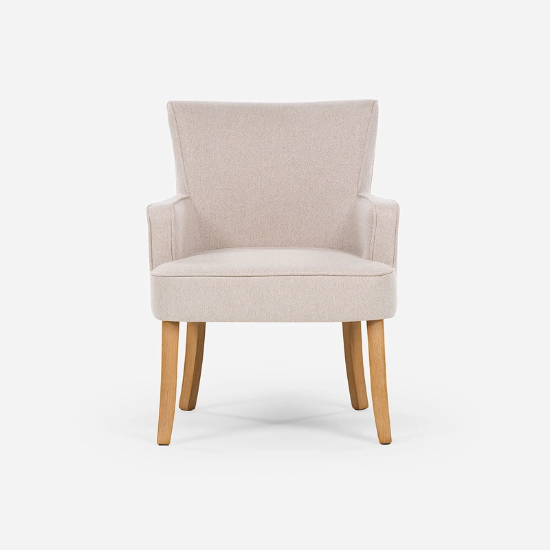SET 2 POLTRONAS EMILY II TELA TAUPE - 4