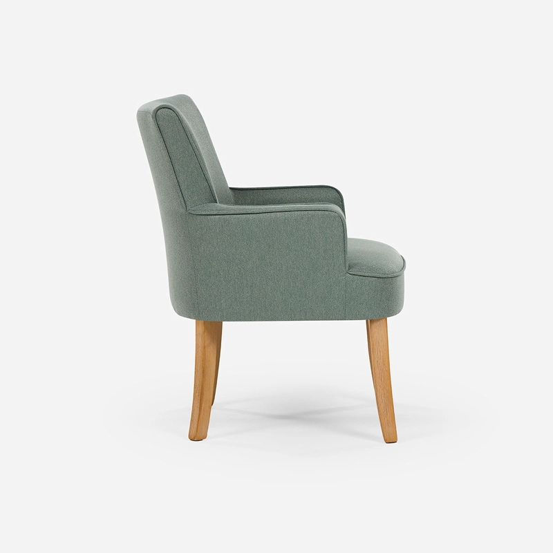 SET 2 POLTRONAS EMILY II TELA TAUPE - 5
