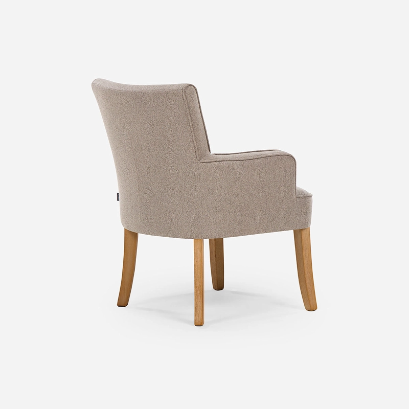 SET 2 POLTRONAS EMILY II TELA TAUPE - 6