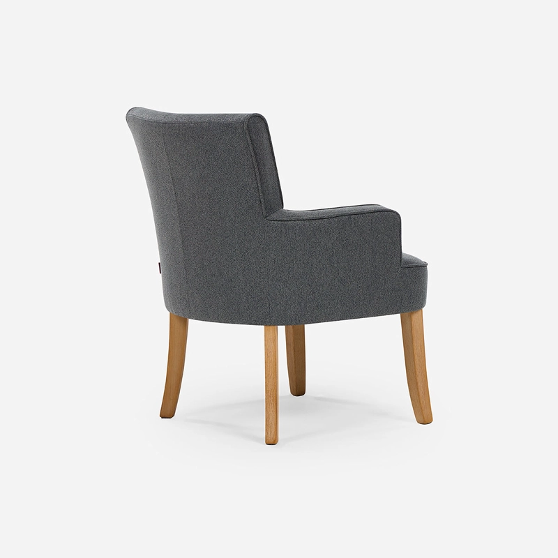 SET 2 POLTRONAS EMILY II TELA TAUPE - 6