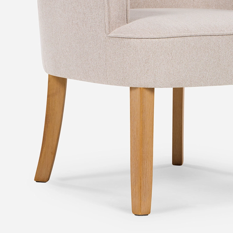 SET 2 POLTRONAS EMILY II TELA TAUPE - 7