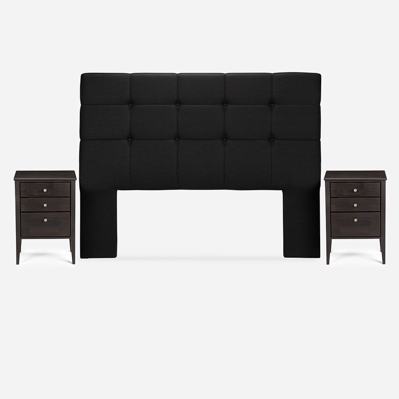 CAMA AUTONOMY SKY 2 PLAZAS BD + SET DE MUEBLES ISSEY - 5