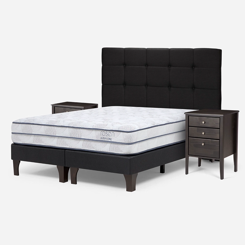 CAMA AUTONOMY SKY 2 PLAZAS BD + SET DE MUEBLES ISSEY - 8