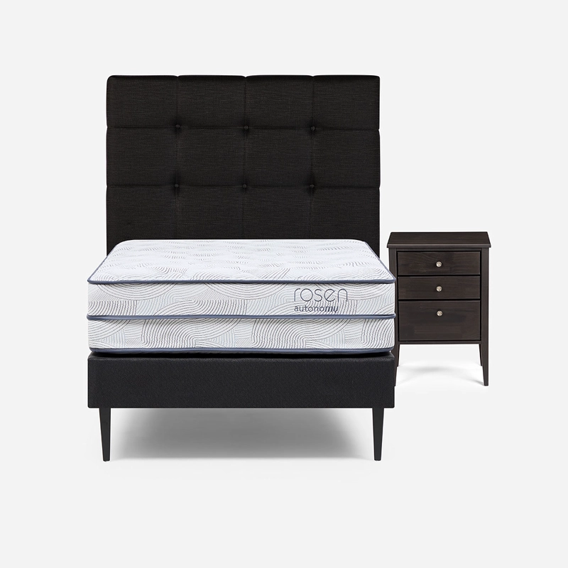 CAMA AUTONOMY SKY 1.5 PLAZAS + SET DE MUEBLES ISSEY - 1