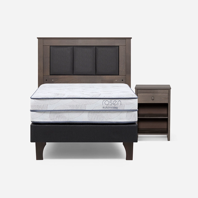 CAMA AUTONOMY SKY 1.5 PLAZAS + SET DE MUEBLES RACHEL - 1
