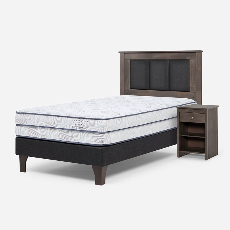 CAMA AUTONOMY SKY 1.5 PLAZAS + SET DE MUEBLES RACHEL - 8