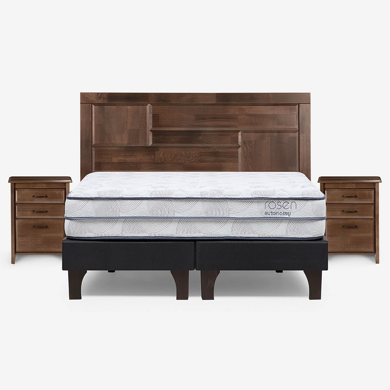 CAMA AUTONOMY SKY 2 PLAZAS BD + SET DE MUEBLES DOLCE - 1