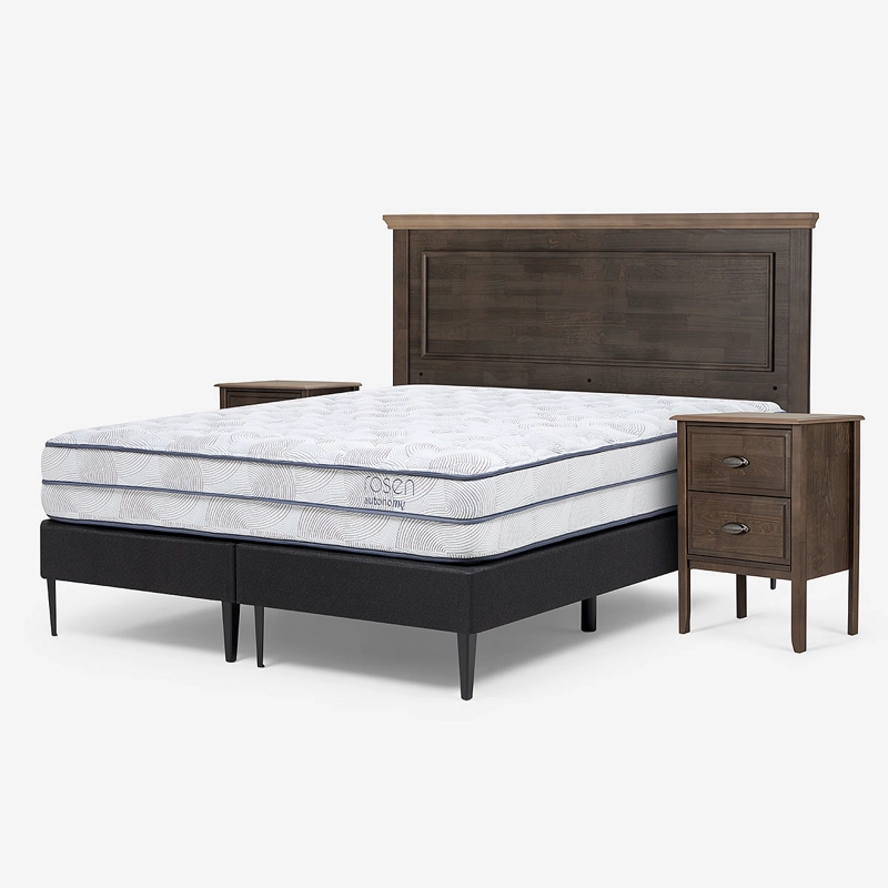 CAMA AUTONOMY SKY 2 PLAZAS BD + SET DE MUEBLES ANNA - 8