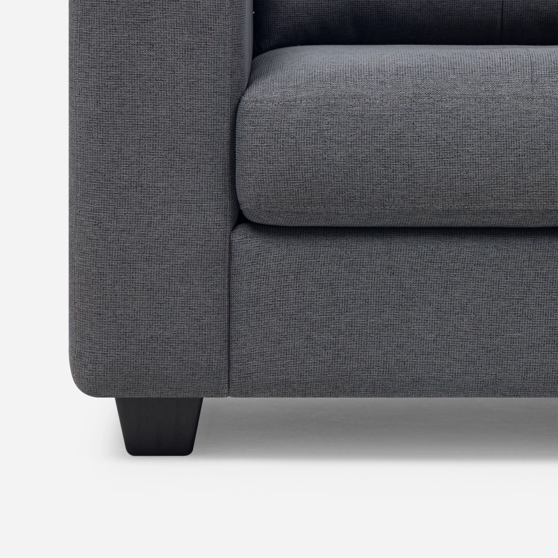 SOFA LARA 3 CUERPOS COLOR GRAFITO - 9