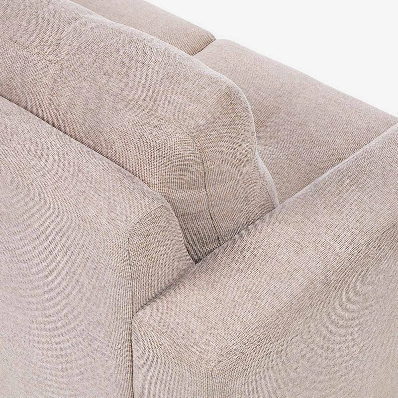 SOFA LARA 2 CUERPOS COLOR CRUDO - 8