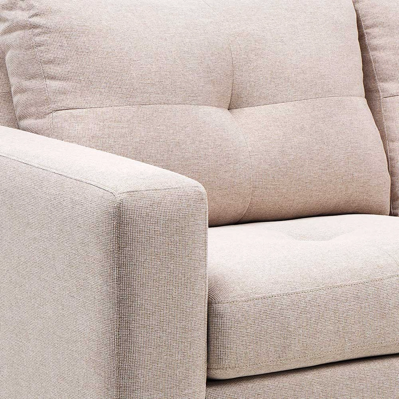 SOFA LARA 3 CUERPOS COLOR CRUDO - 6