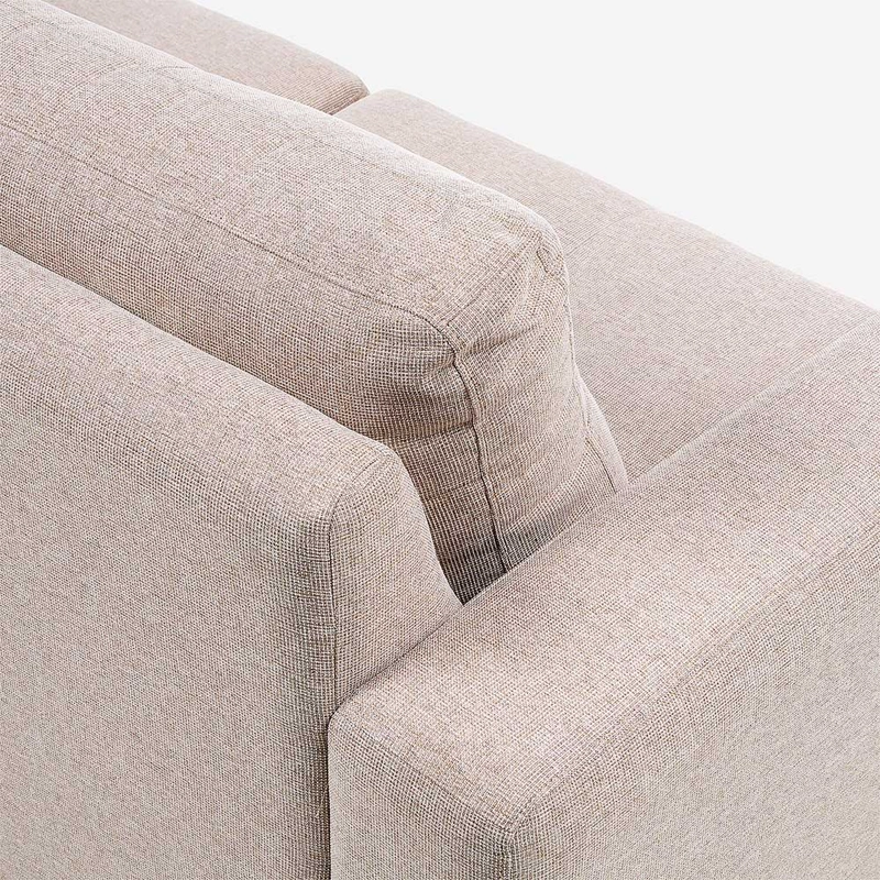SOFA LARA 3 CUERPOS COLOR CRUDO - 8