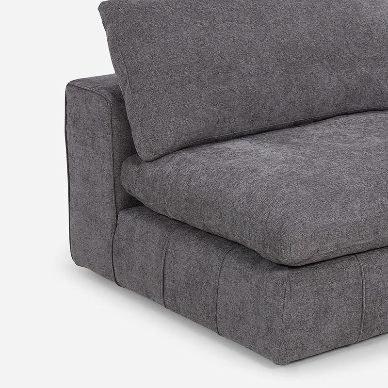 BUTACA DORNIE TELA GRIS - 5