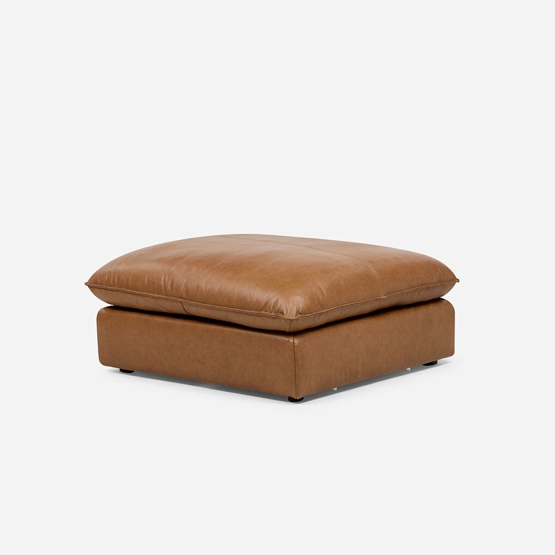 OTOMAN SEATTLE CUERO CAMEL - 1