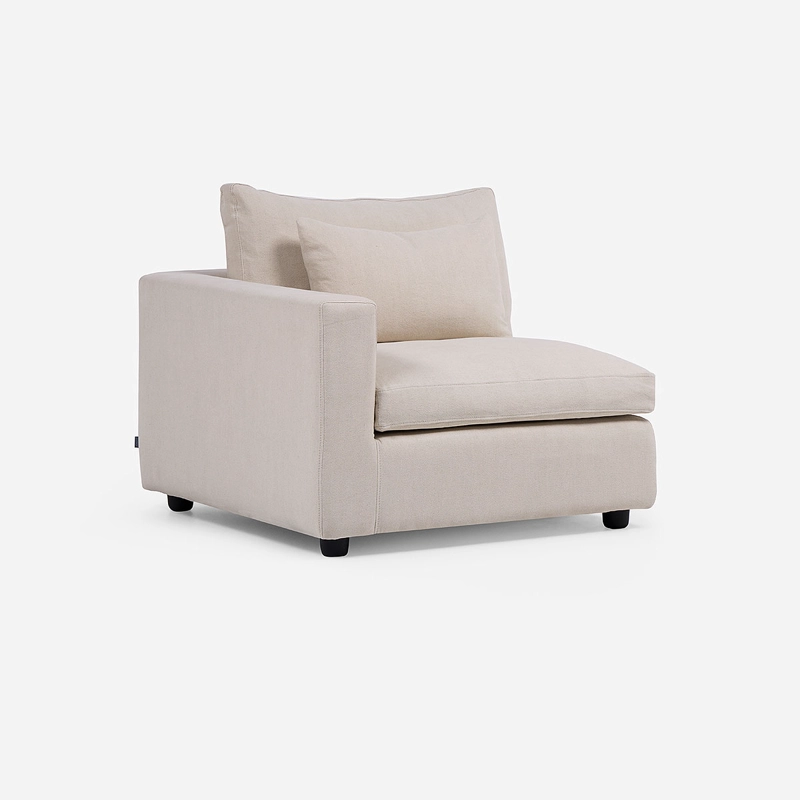 ESQUINERO MODULAR LERMA TELA CRUDO - 1