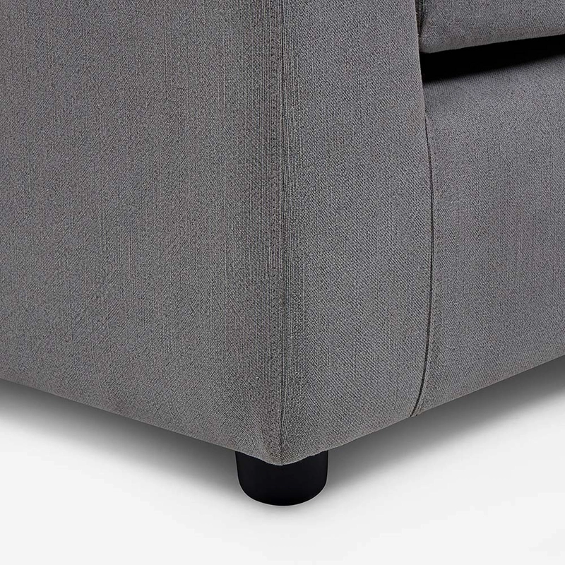 ESQUINERO MODULAR LERMA TELA GRAFITO - 5