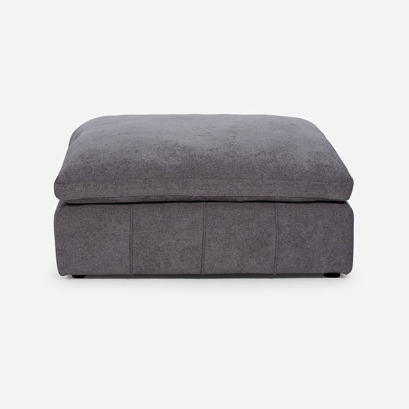 OTOMAN DORNIE TELA GRIS - 2