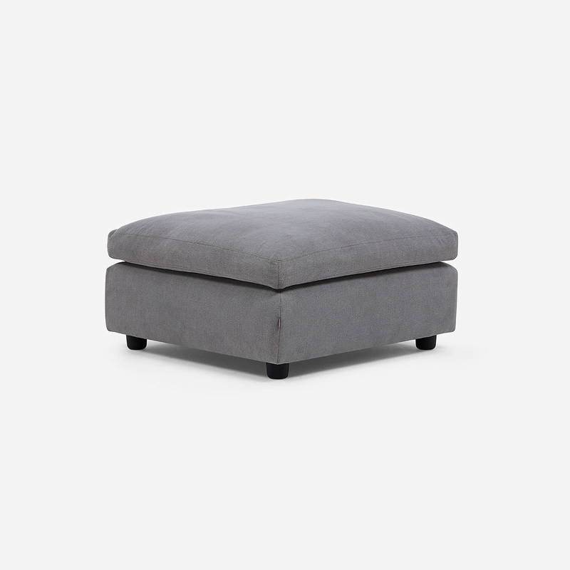 OTOMAN MODULAR LERMA TELA GRAFITO - 1