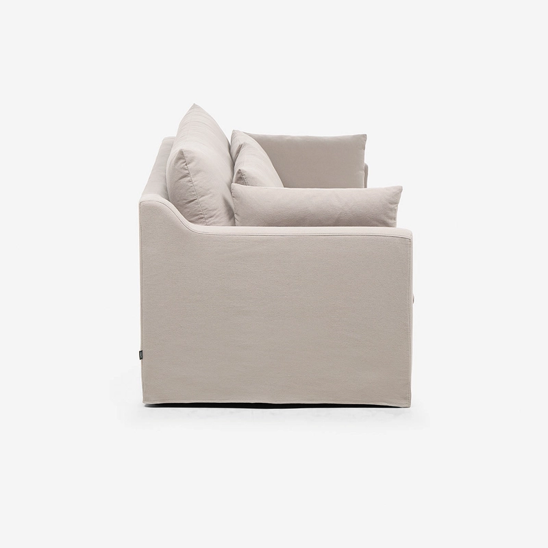 SOFA BANGLI 3 CUERPOS TELA GRIS - 4
