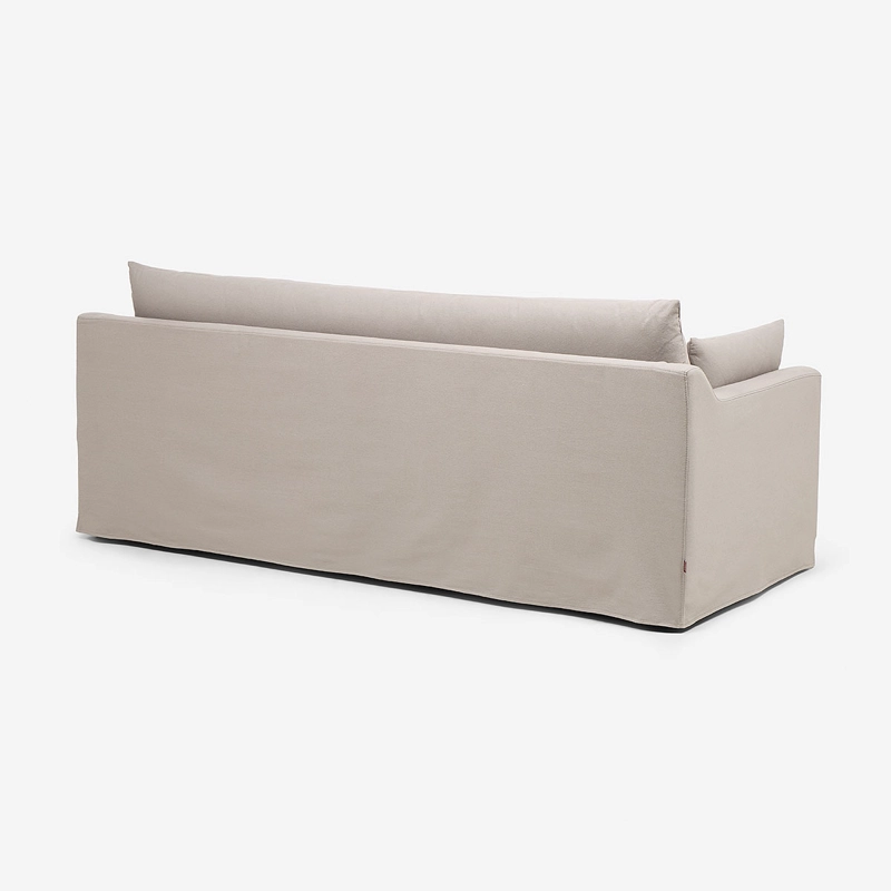 SOFA BANGLI 3 CUERPOS TELA GRIS - 5
