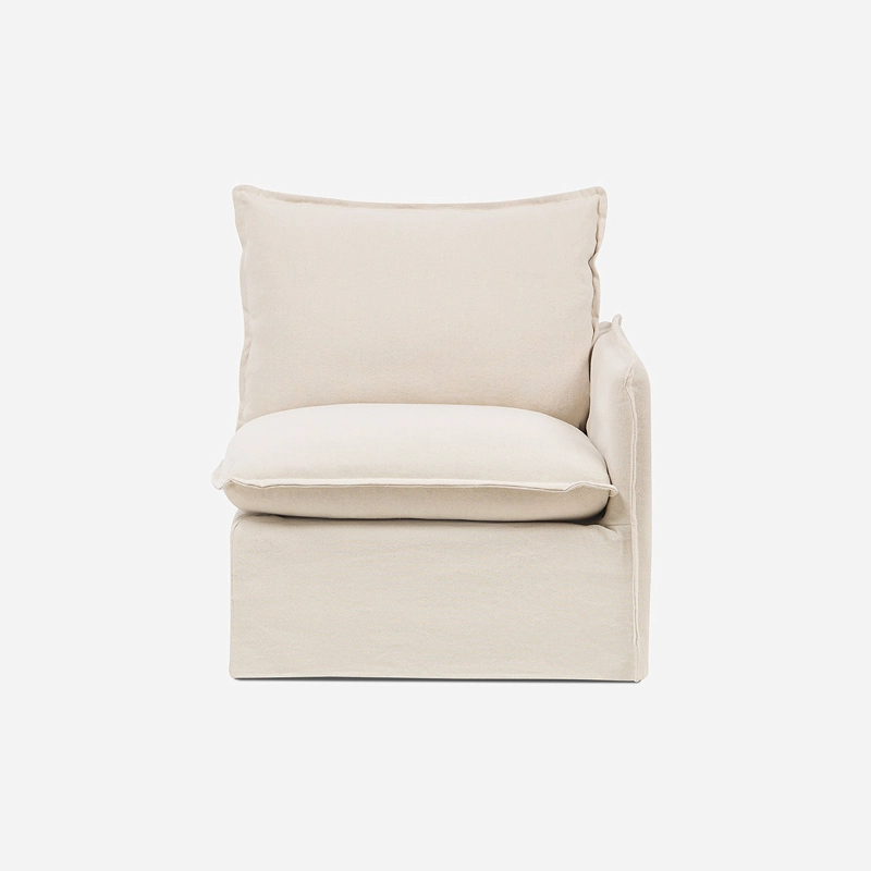 SOFA MODULAR TERRA 3 PIEZAS TELA CRUDO - 7