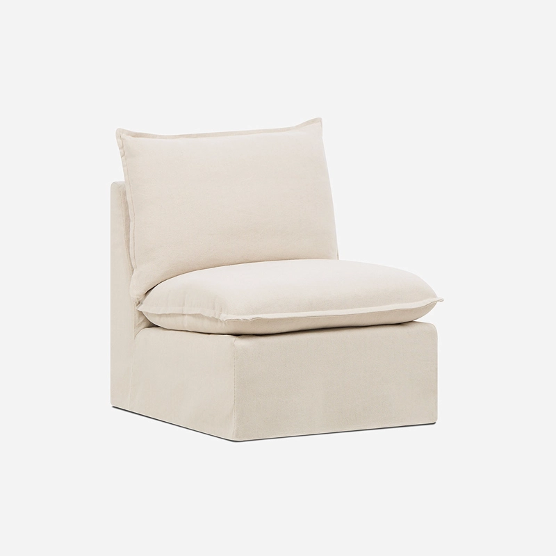 SOFA MODULAR TERRA 3 PIEZAS TELA CRUDO - 8