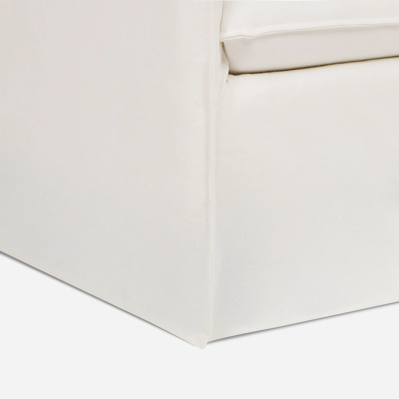 SILLON LAZCANO 1 CUERPO TELA BLANCO - 5