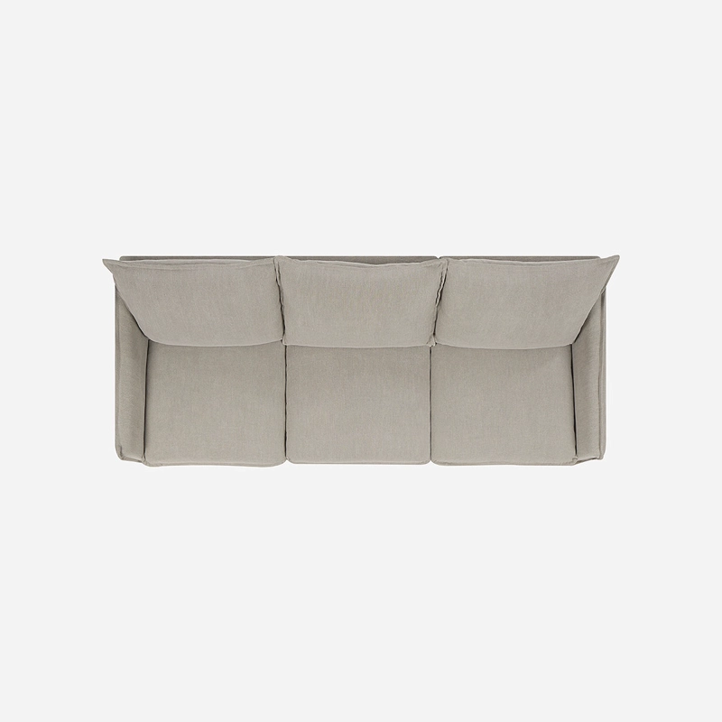 SOFA MODULAR TERRA 3 PIEZAS TELA TAUPE - 3