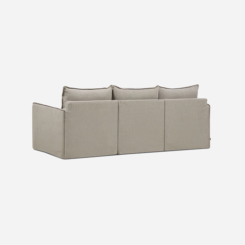 SOFA MODULAR TERRA 3 PIEZAS TELA TAUPE - 4