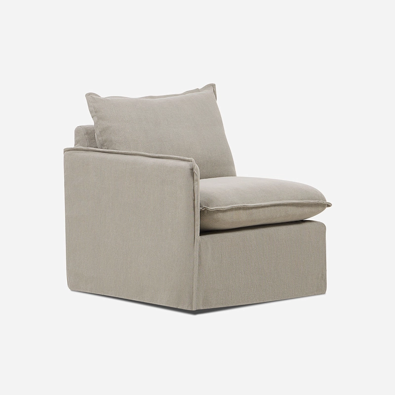 SOFA MODULAR TERRA 3 PIEZAS TELA TAUPE - 8