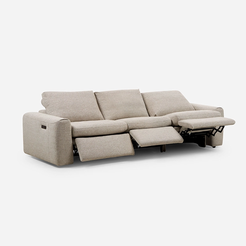 SOFA MODULAR KAMEN RECLINABLE 3 PIEZAS ELE CTRICO BEIGE - 2