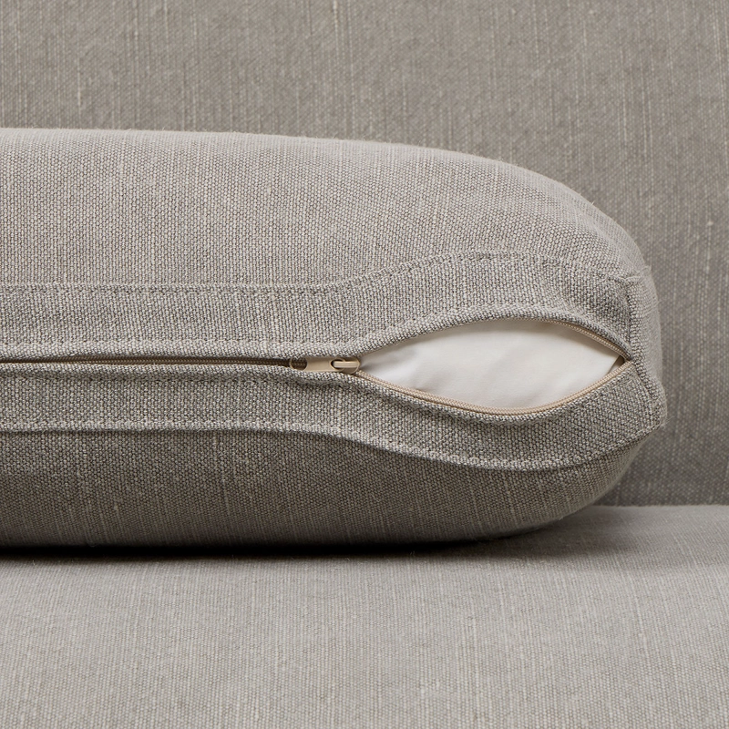 SOFA AGUASCAL 3 CUERPOS TELA TAUPE - 7
