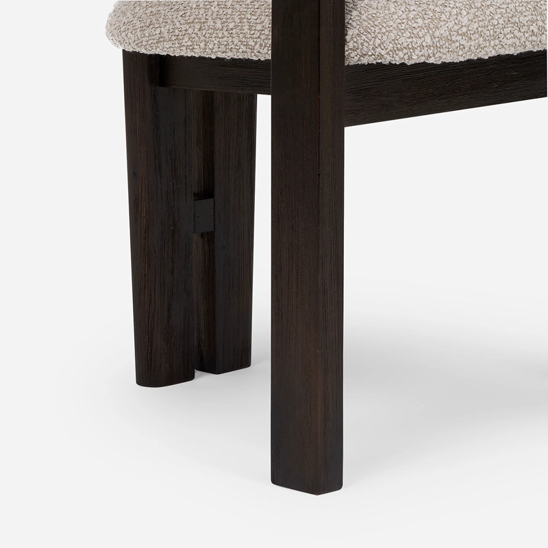 POLTRONA CONCARAN TELA BEIGE - 5