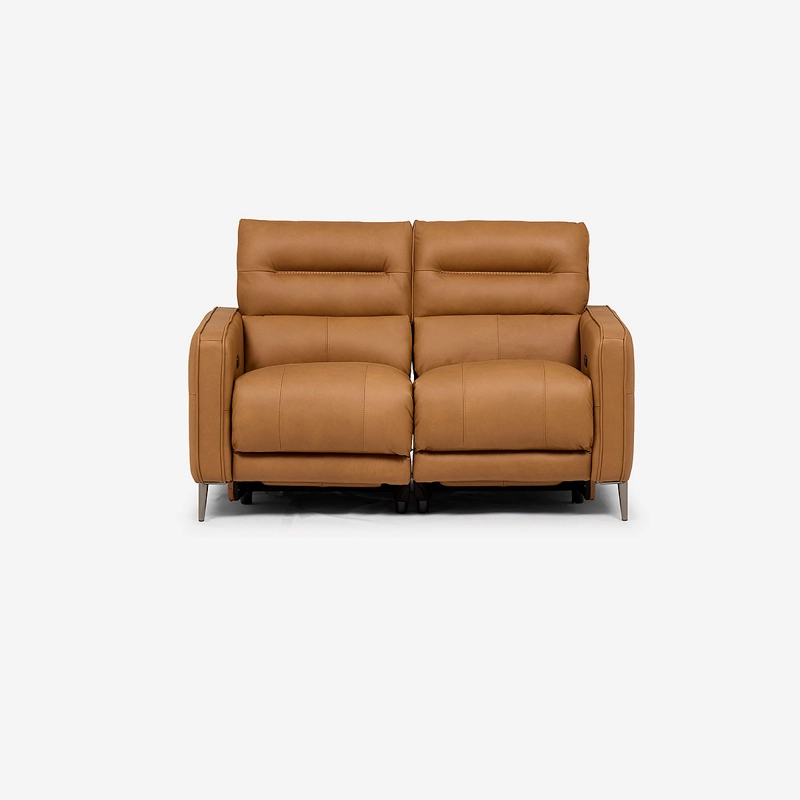 SOFA RECLINABLE MONTALVO 2 CUERPOS CUERO/PVC ELE CTRICO - 3