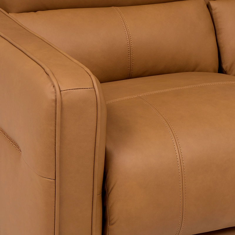 SOFA RECLINABLE MONTALVO 2 CUERPOS CUERO/PVC ELE CTRICO - 9
