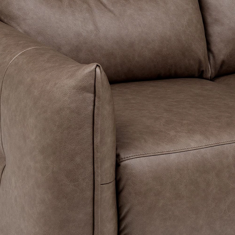 SOFA RECLINABLE KANO 3 CUERPOS ELE CTRICO TELA CAFE - 8