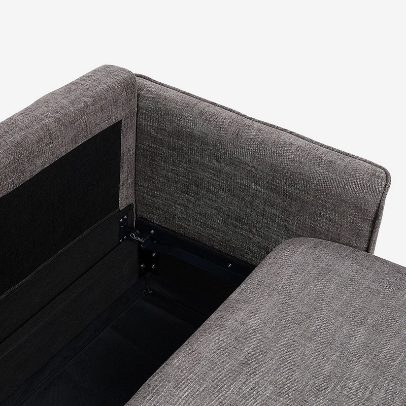 FUTON NOSSI TELA GRAFITO - 9