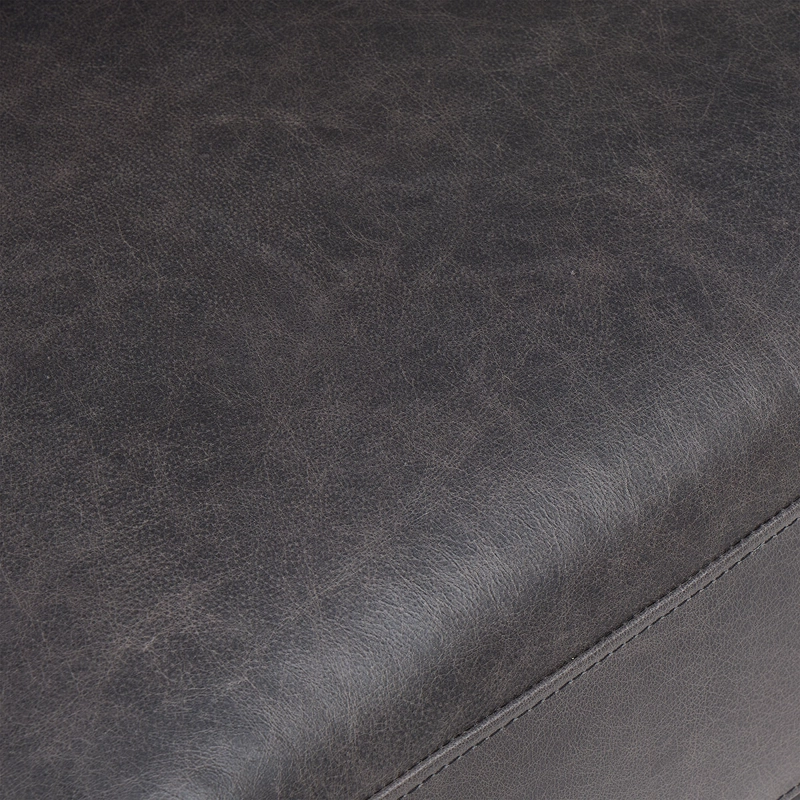 SOFA WESTWOOD 3 CUERPOS CUERO COLOR STONE - 6